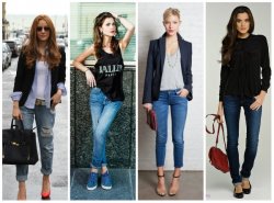 C чем носить джинсы?